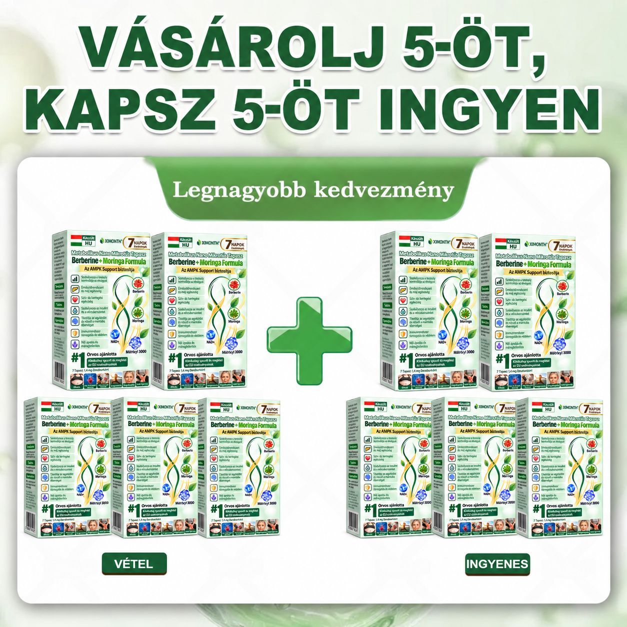 10 doboz – Akár 41 kg fogyás